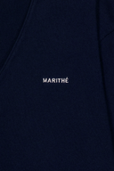 BASIC V NECK CARDIGAN IN NAVY