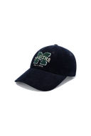 M LOGO CODUROY COVERED CAP IN NAVY
