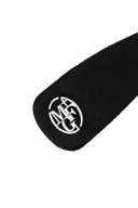 CIRCLE LOGO SUEDE HAIR PIN 2PACK IN BLACK