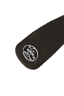 CIRCLE LOGO SUEDE HAIR PIN 2PACK IN BROWN