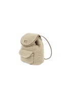 CLASSIC LOGO MINI BACKPACK IN BEIGE