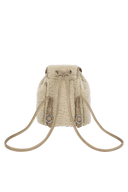 CLASSIC LOGO MINI BACKPACK IN BEIGE