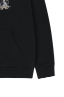 DOODLE CLASSIC BEAR HOODIE IN BLACK