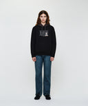 DOODLE CLASSIC BEAR HOODIE IN BLACK