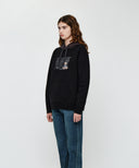 DOODLE CLASSIC BEAR HOODIE IN BLACK
