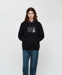 DOODLE CLASSIC BEAR HOODIE IN BLACK