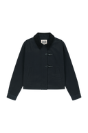 W COTTON CROP WORK JACKET IN DARK NAVY