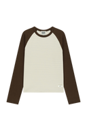 W BASIC RAGLAN LONG SLEEVE IN BUTTER