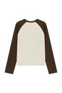 W BASIC RAGLAN LONG SLEEVE IN BUTTER