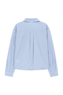 W MICRO CLASSIC LOGO COTTON SHIRT IN STRIPE