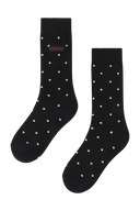 MINI POLKA DOT SOCKS IN BLACK