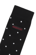 MINI POLKA DOT SOCKS IN BLACK