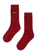 MINI POLKA DOT SOCKS IN RED