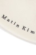 MATIN 經典款白色毛帽