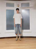 DYING POINT LOGO TOP FOR MEN IN IVORY