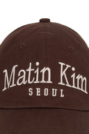 SEOUL LOGO POINT 基本款棒球帽 - 棕色