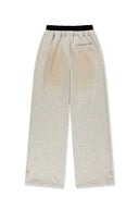 UNI CONTRAST JERSY PANTS IN LIGHT BEIGE
