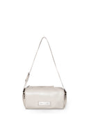 SIDE POCKET DUFFLE BAG IN BLACK IN IVORY