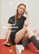 MARITHE SPORT 女款黑色喇叭迷你裙