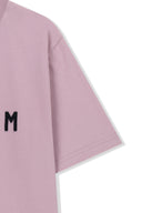 APPLIQUE FELT LOGO TOP IN PINK