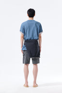 APPLIQUE FELT LOGO TOP FOR MEN IN BLUE image 8