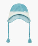 REGULAR LOGO EARFLAP BEANIE IN SKY BLUE image 1
