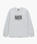 CLASSIC LOGO LONG SLEEVE IN LIGHT HEATHER GREY image 6