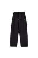 BACK POCKET GLITTER SWEATPANTS FOR WOMEN IN BLACK image 1
