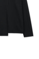 ASYMMETRIC LOGO TOP IN BLACK image 4