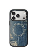 MATIN KIM X CASETIFY DENIM CIRCLE CASE IN BLUE image 6