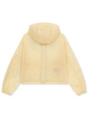 BACK LOGO HOODY WINDBREAKER FOR WOMEN IN CREAM image 15