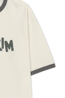 MATIN LOGO RINGER TOP FOR MEN IN CREAM image 16