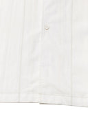 ZIGZAG STITCH POINT SHIRT FOR MEN IN WHITE image 4