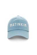 APPLIQUE FELT LOGO BALL CAP IN LIGHT BLUE image 1