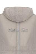 BACK LOGO HOODY WINDBREAKER FOR MEN IN LIGHT GRAY image 18