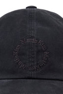 WASHED CIRCLE LOGO BALL CAP IN BLACK image 4