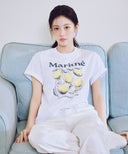 AEROCOOL LEMON GRAPHIC TEE IN WHITE image 15
