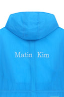 BACK LOGO HOODY WINDBREAKER FOR MEN IN CHARCOAL GREY image 5
