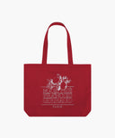 LEMON CLASSIC LOGO ECO BAG IN RED image 7