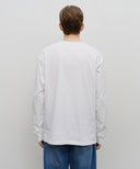 CLASSIC LOGO LONG SLEEVE IN WHITE image 3