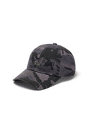 CAMOUFLAGE LOGO BALL CAP IN KHAKI image 2