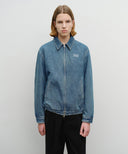 DENIM BLOUSON JACKET IN BLUE image 15