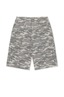 CAMOUFLAGE CARGO BERMUDA PANTS FOR MEN IN GRAY image 1