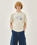 STAMP CLASSIC LOGO TEE IN CREAM image 10