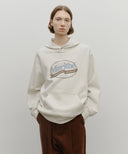 VINTAGE STAMP GRAPHIC HOODIE (BRUSHED) IN OATMEAL image 14