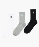 CIRCLE LOGO SOCKS 3PACK IN MIX image 6