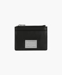 CLASSIC LOGO ZIP CARD WALLET IN BLACK image 9