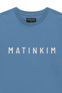 APPLIQUE FELT LOGO TOP FOR MEN IN BLUE image 16