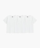 W 3PACK CIRCLE LOGO TEE IN WHITE image 8