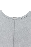 SMALL LOGO PINTUCK SLEEVELESS TOP FOR MEN IN GRAY image 5